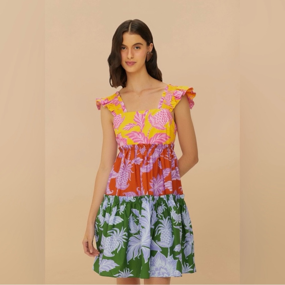 Sz Large, NWT, Farm Rio Mini Dress